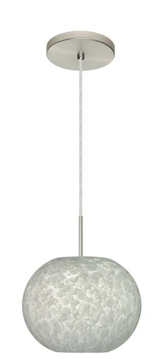 Besa - 1JT-477619-LED-SN - One Light Pendant - Luna - Satin Nickel