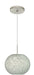 Besa - 1JT-477619-LED-SN - One Light Pendant - Luna - Satin Nickel