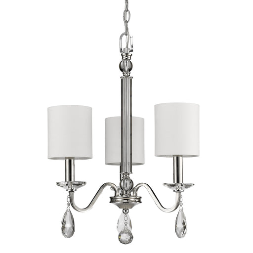 Acclaim Lighting - IN11051PN - Three Light Mini Chandelier - Lily - Polished Nickel