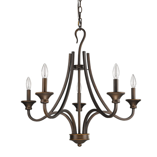 Acclaim Lighting - IN11255ORB - Five Light Chandelier - Michelle - Oil Rubbed Bronze