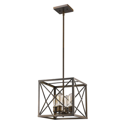 Acclaim Lighting - IN21121ORB - Four Light Pendant - Brooklyn - Oil Rubbed Bronze