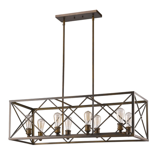 Acclaim Lighting - IN21123ORB - Eight Light Pendant - Brooklyn - Oil Rubbed Bronze