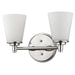 Acclaim Lighting - IN41341PN - Two Light Bath - Conti - Polished Nickel