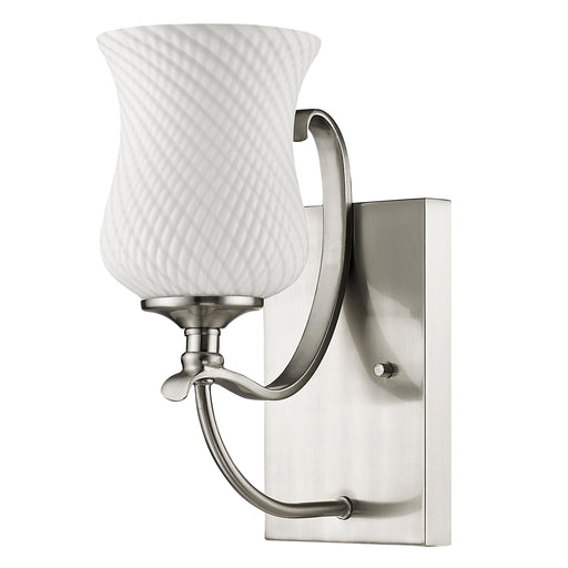 Acclaim Lighting - IN41350SN - One Light Wall Sconce - Evelyn - Satin Nickel