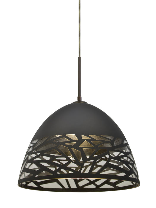 Besa - 1JT-KIEVBK-LED-BR - One Light Pendant - Kiev - Bronze