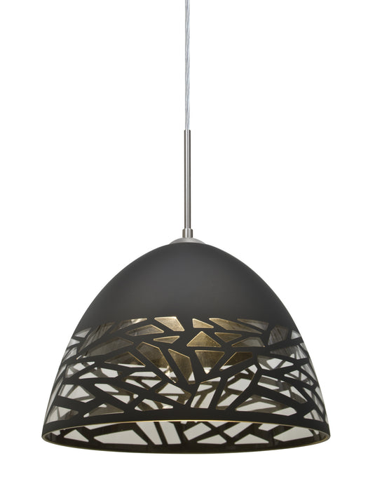 Besa - 1JT-KIEVBK-LED-SN - One Light Pendant - Kiev - Satin Nickel