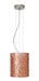 Besa - 1KG-4006CS-SN - One Light Pendant - Tamburo - Satin Nickel