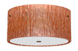 Besa - 1KM-4008CS-BR - Three Light Ceiling Mount - Tamburo - Bronze