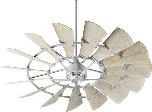 Quorum - 196015-9 - 60``Patio Fan - Windmill - Galvanized