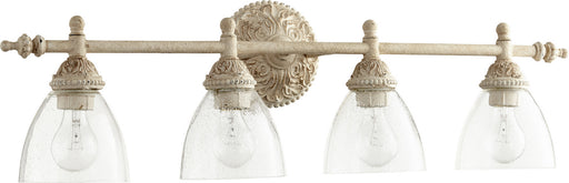 Quorum - 5257-4-70 - Four Light Vanity - Persian White w/ Clear/Seeded