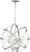 Quorum - 6009-4-62 - Four Light Chandelier - Celeste - Polished Nickel
