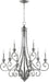 Quorum - 6054-9-64 - Nine Light Chandelier - Bryant - Classic Nickel