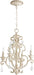 Quorum - 6073-4-70 - Four Light Chandelier - San Miguel - Persian White