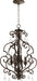 Quorum - 6873-4-39 - Four Light Entry Pendant - San Miguel - Vintage Copper