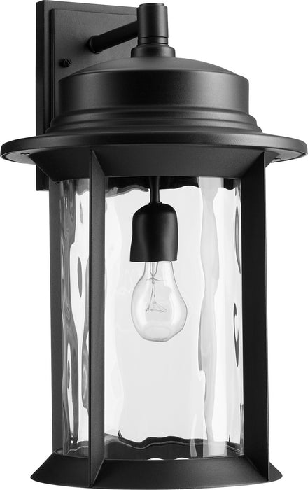 Quorum - 7246-11-69 - One Light Outdoor Lantern - Charter - Noir