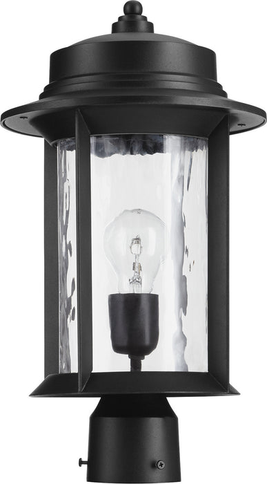 Quorum - 7248-9-69 - One Light Post Mount - Charter - Noir