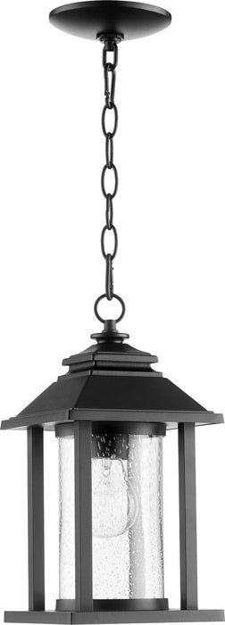 Quorum - 7273-69 - One Light Outdoor Lantern - Crusoe - Noir