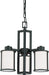 Nuvo Lighting - 60-2976 - Three Light Chandelier - Odeon - Aged Bronze