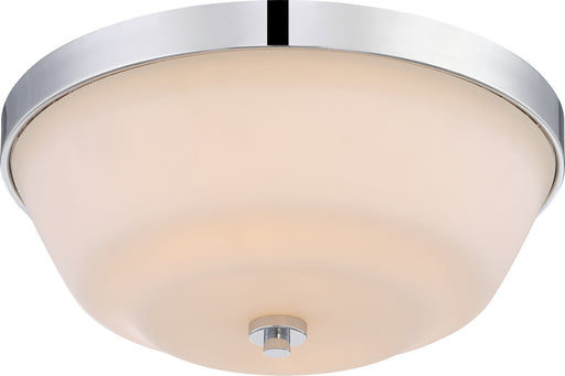 Nuvo Lighting - 60-5804 - Two Light Flush Mount - Willow - Polished Nickel