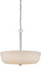 Nuvo Lighting - 60-5807 - Four Light Pendant - Willow - Polished Nickel
