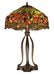 Meyda Tiffany - 31109 - Three Light Table Lamp - Tiffany Hanginghead Dragonfly - Mahogany Bronze