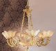 Classic Lighting - 55206 HBZ - Nine Light Chandelier - Atlantis - Honey Bronze