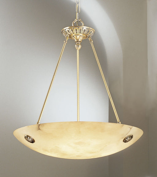 Classic Lighting - 56000/36 ABR - Eight Light Pendant - Alhambra - Antique Brass