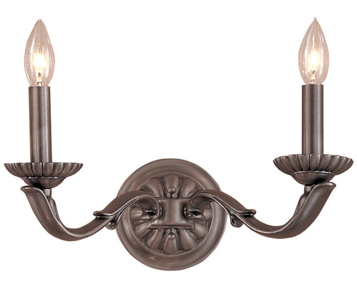 Classic Lighting - 67602 PTR - Two Light Wall Sconce - Oxford - Pewter