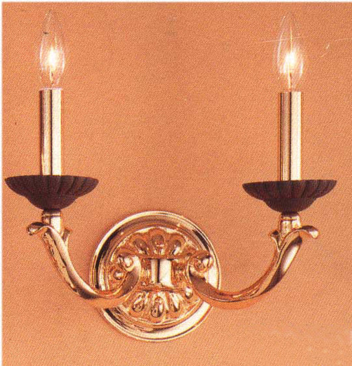 Classic Lighting - 67802 BZ/G - Two Light Wall Sconce - Orleans - Bronze w/ Gold