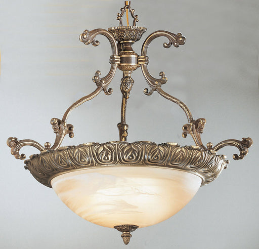 Classic Lighting - 68522 RB - Four Light Pendant - Montego Bay - Roman Bronze