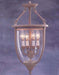 Classic Lighting - 7904 WC - Four Light Pendant - Asheville Lanterns - Weathered Clay