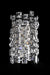 Allegri - 028921-010-FR001 - Two Light Wall Bracket - Dolo - Chrome