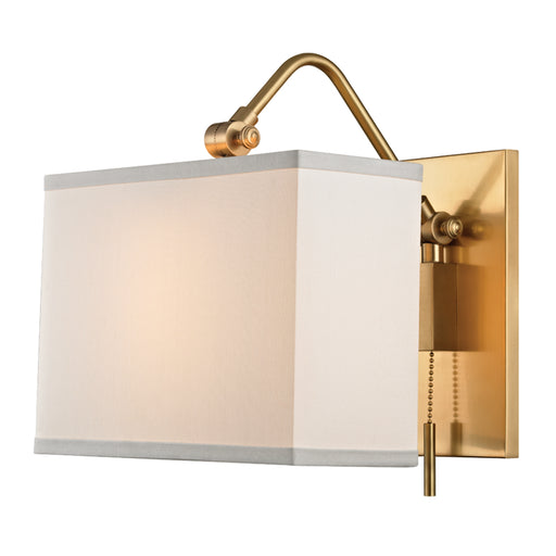 Hudson Valley - 5421-AGB - One Light Wall Sconce - Leyden - Aged Brass