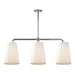 Hudson Valley - 6063-PN - Three Light Island Pendant - Malden - Polished Nickel