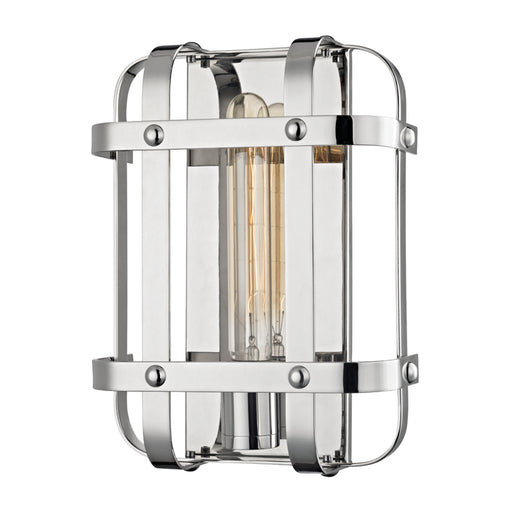 Hudson Valley - 6901-PN - One Light Wall Sconce - Colchester - Polished Nickel