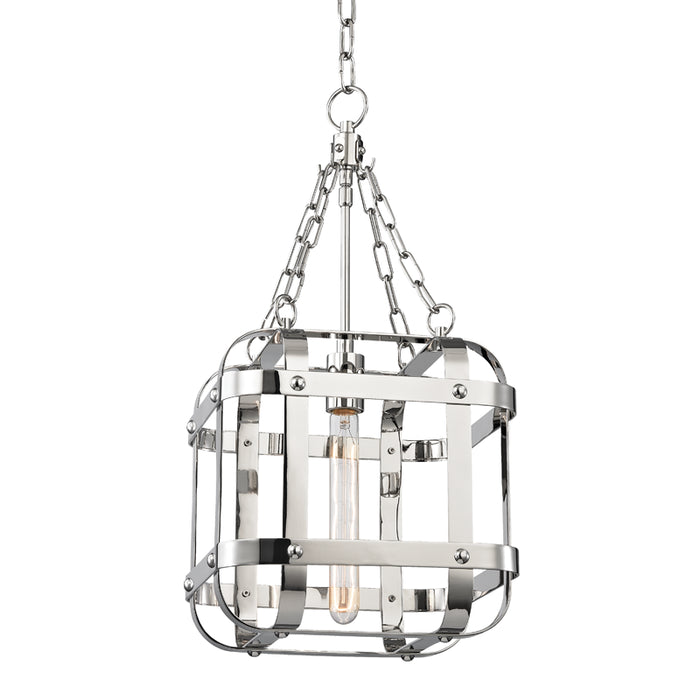 Hudson Valley - 6912-PN - One Light Pendant - Colchester - Polished Nickel
