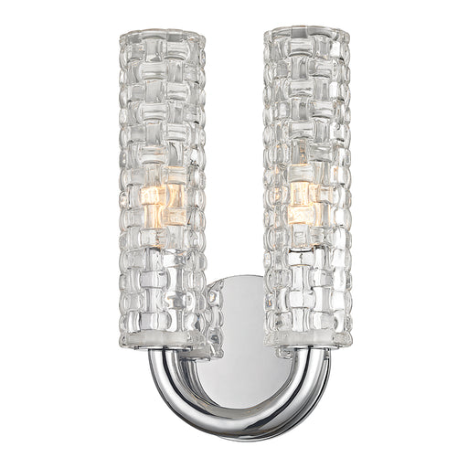 Hudson Valley - 8010-PN - Two Light Wall Sconce - Dartmouth - Polished Nickel