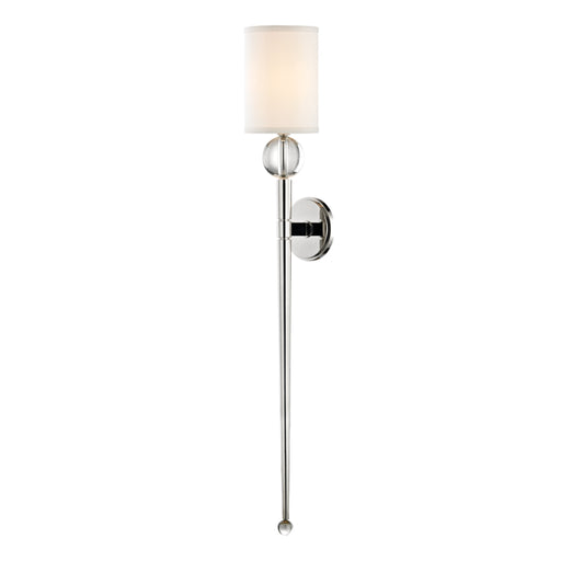 Hudson Valley - 8436-PN - One Light Wall Sconce - Rockland - Polished Nickel
