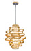 Corbett Lighting - 225-43 - LED Pendant - Vertigo - Gold Leaf