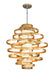 Corbett Lighting - 225-76 - LED Pendant - Vertigo - Gold Leaf