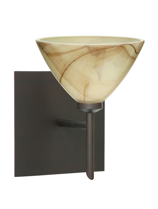 Besa - 1SW-174383-BR-SQ - One Light Wall Sconce - Domi - Bronze