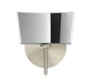 Besa - 1SW-6773MR-SN - One Light Wall Sconce - Groove - Satin Nickel