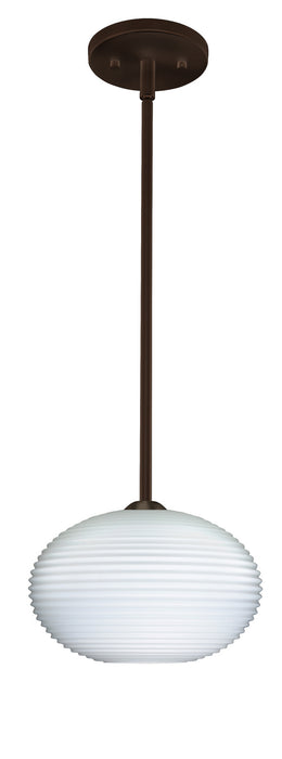 Besa - 1TT-491307-LED-BR - One Light Pendant - Pape - Bronze