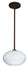 Besa - 1TT-491307-LED-BR - One Light Pendant - Pape - Bronze