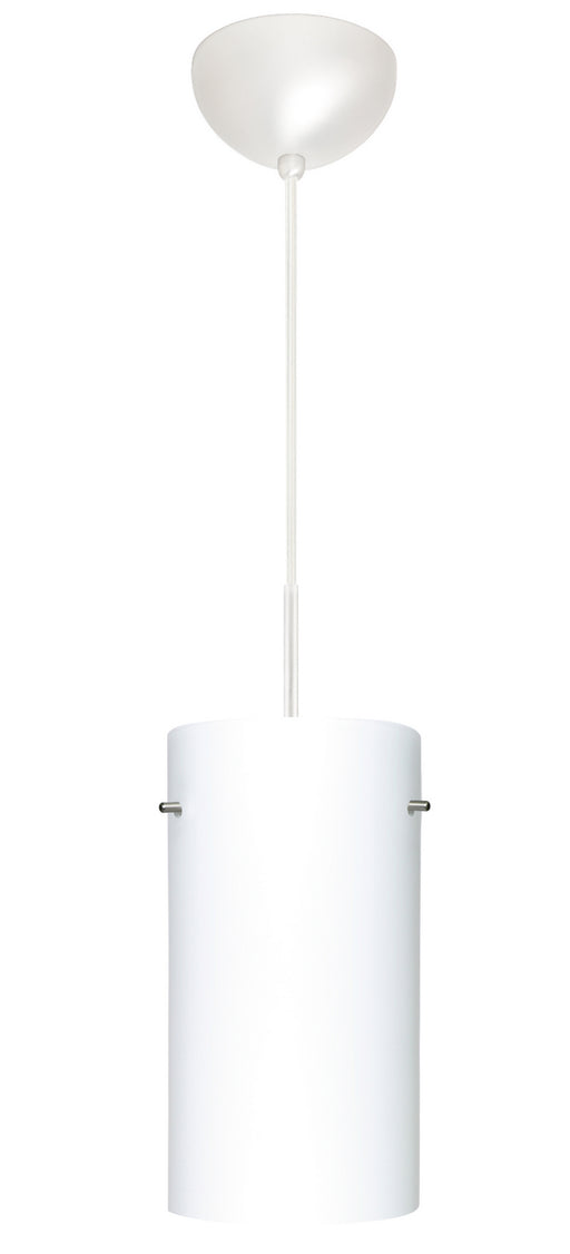 Besa - 1VC-412007-LED-WH - One Light Pendant - Tondo - White