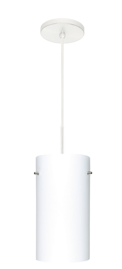 Besa - 1VT-412007-LED-WH - One Light Pendant - Tondo - White