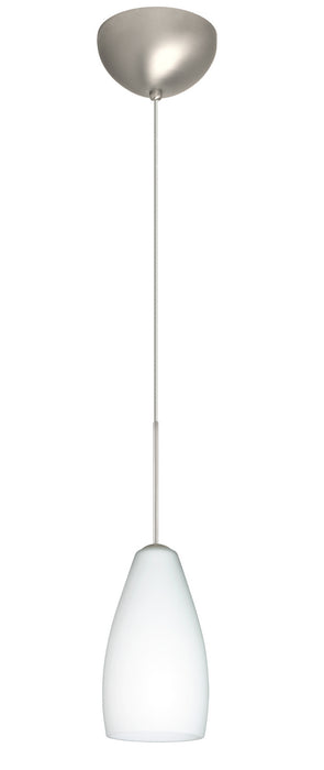 Besa - 1XC-719807-LED-SN - One Light Pendant - Karli - Satin Nickel