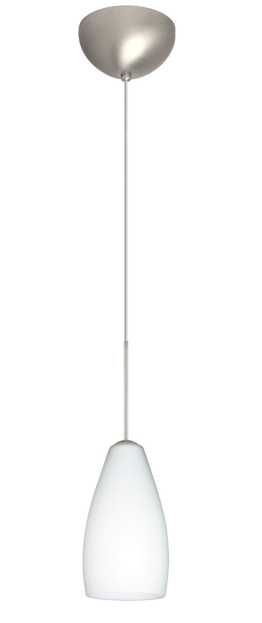 Besa - 1XC-719807-LED-SN - One Light Pendant - Karli - Satin Nickel