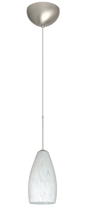 Besa - 1XC-719819-LED-SN - One Light Pendant - Karli - Satin Nickel