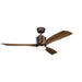 Kichler - 300027OBB - 52``Ceiling Fan - Ridley Ii - Oil Brushed Bronze